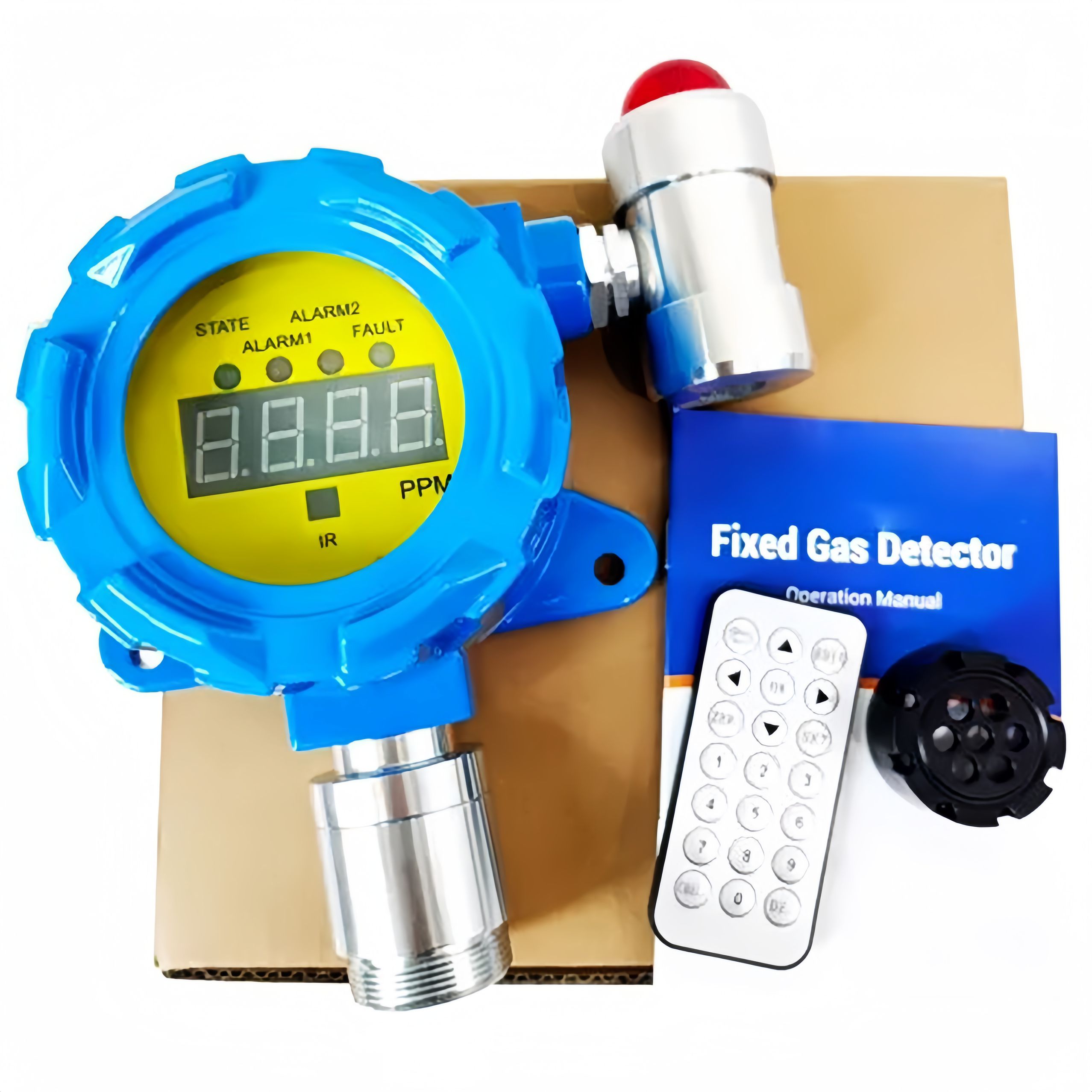 CNYST C6H6 Gas Detector Fixed Benzene Gas Monitor with L-alarm 20ppm H
